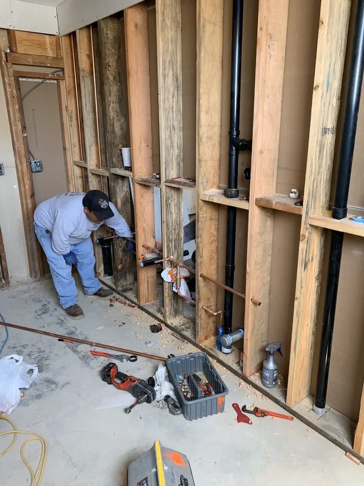 Commercial rough-in plumbing for Gas Line Repair in Chateaux De Bardmoor